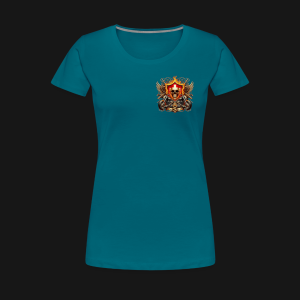 suff-22-frauen-premium-tshirt-blau-Bordeauxrot -divablau-1